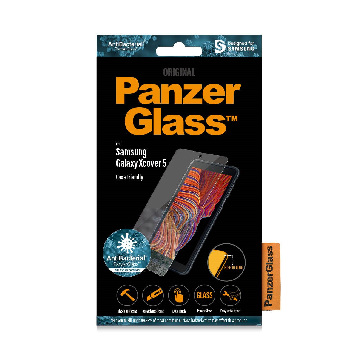 PanzerGlass® Skærmbeskyttelse Samsung Galaxy Xcover 5